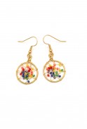 Rainbow Dreamcatcher Earrings